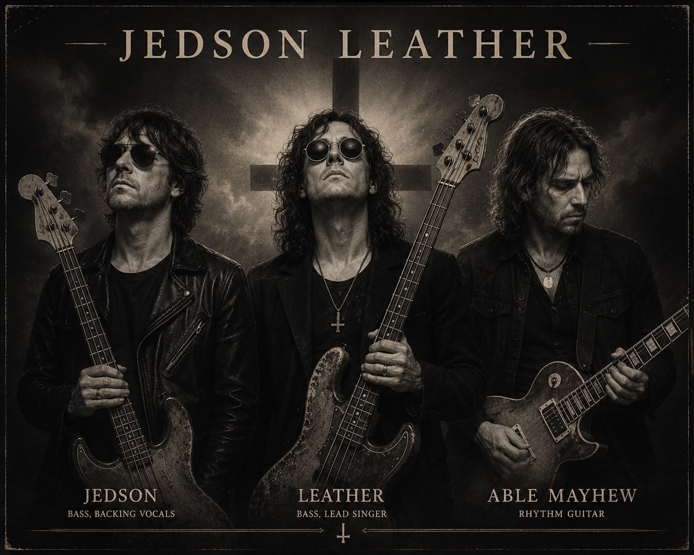 Jedson Leather tour portrait artwork